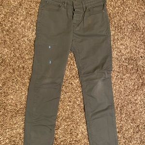 Men’s Levi’s 511 grey bicycle jeans 31x32